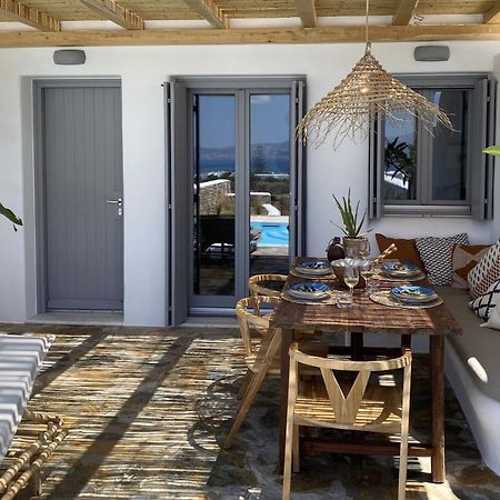 Villa Ypsilon Naxos - Luxury Holiday House With Amazing Sea View & Private Pool Agia Anna  Exterior foto